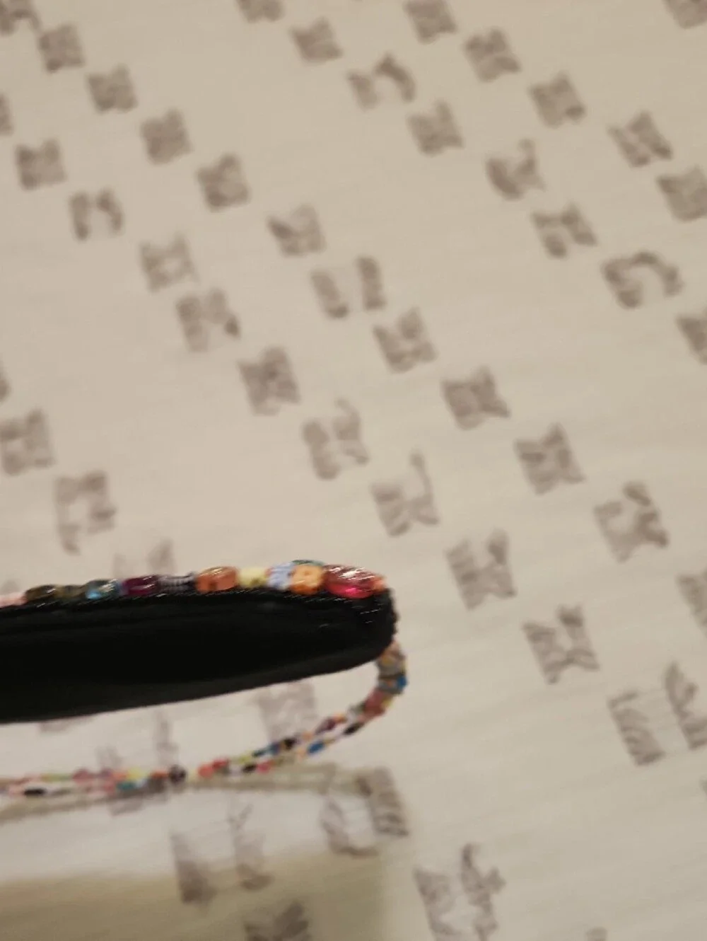 Multicolor Beaded Floral Evening Clutch